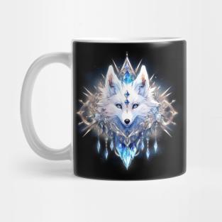 Arctic Fox Art Mug